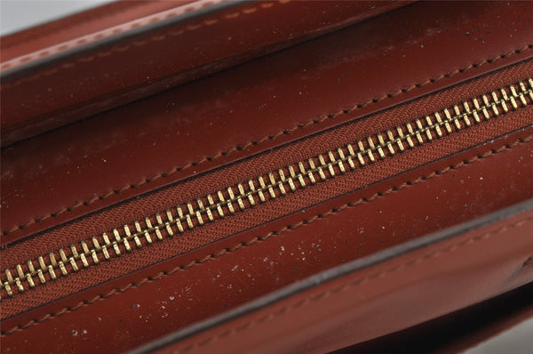 Authentic Louis Vuitton Epi Riviera Brown Hand Bag Brown M48183 LV Junk 3965J