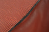 Authentic Louis Vuitton Epi Riviera Brown Hand Bag Brown M48183 LV Junk 3965J