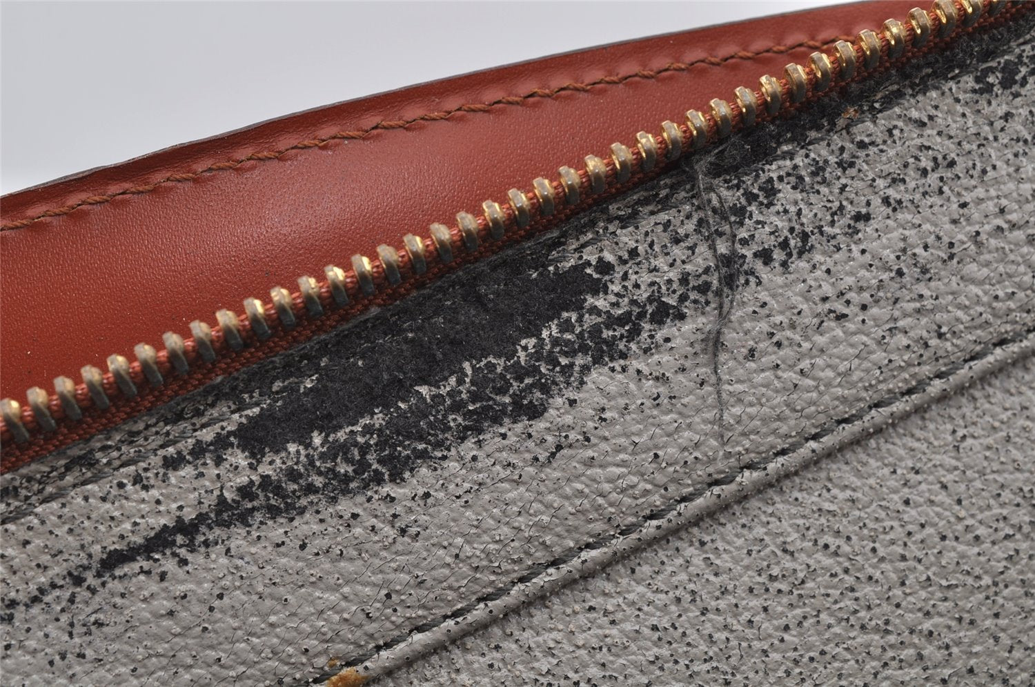 Authentic Louis Vuitton Epi Riviera Brown Hand Bag Brown M48183 LV Junk 3965J