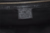 Authentic GUCCI Sherry Line Shoulder Tote Bag GG Canvas Leather Black 3966J