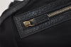 Authentic GUCCI Sherry Line Shoulder Tote Bag GG Canvas Leather Black 3966J