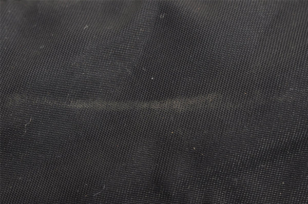 Authentic PRADA Nylon Tessuto Leather Shoulder Cross Body Bag Purse Black 3967J
