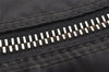 Authentic PRADA Nylon Tessuto Leather Shoulder Cross Body Bag Purse Black 3967J