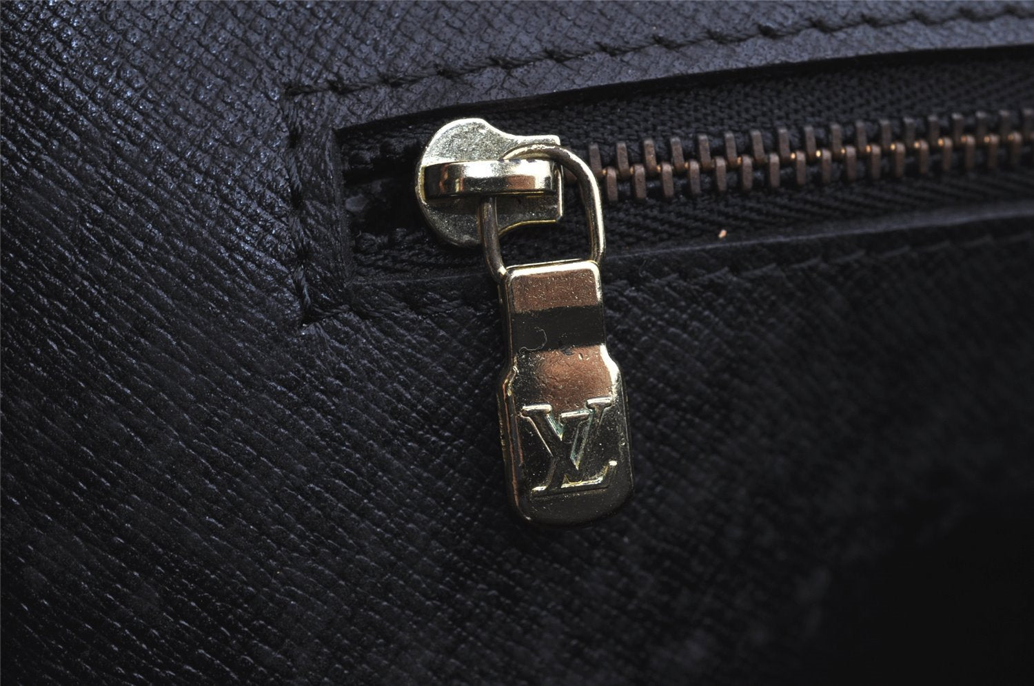 Authentic Louis Vuitton Epi Porte Documents Voyage Briefcase M54474 Green  3968I