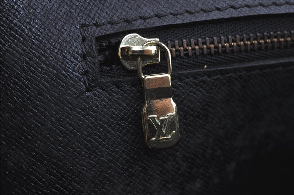 Authentic Louis Vuitton Epi Porte Documents Voyage Briefcase M54474 Green  3968I