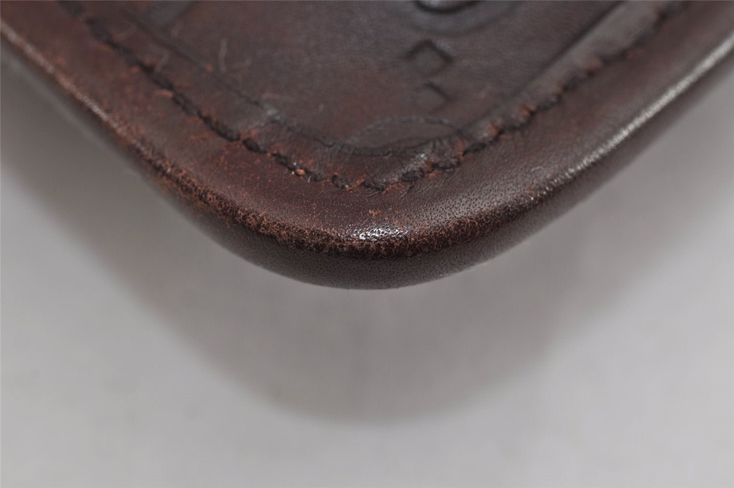 Authentic GUCCI Guccissima GG Leather Shoulder Cross Body Bag 27639 Brown 3968J