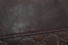 Authentic GUCCI Guccissima GG Leather Shoulder Cross Body Bag 27639 Brown 3968J