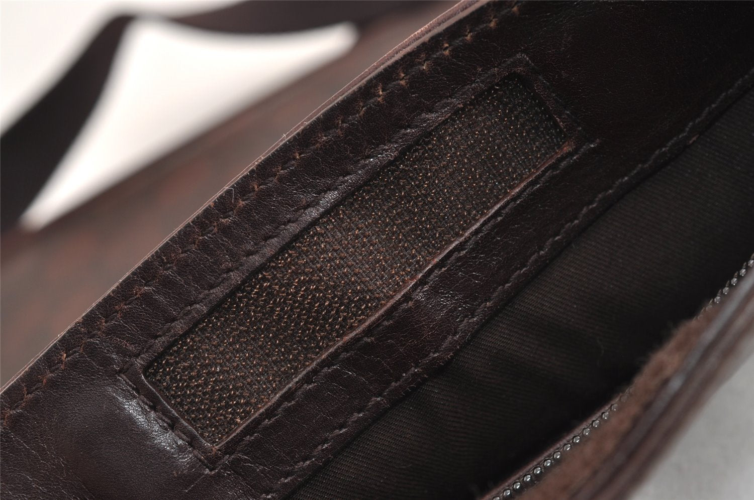 Authentic GUCCI Guccissima GG Leather Shoulder Cross Body Bag 27639 Brown 3968J