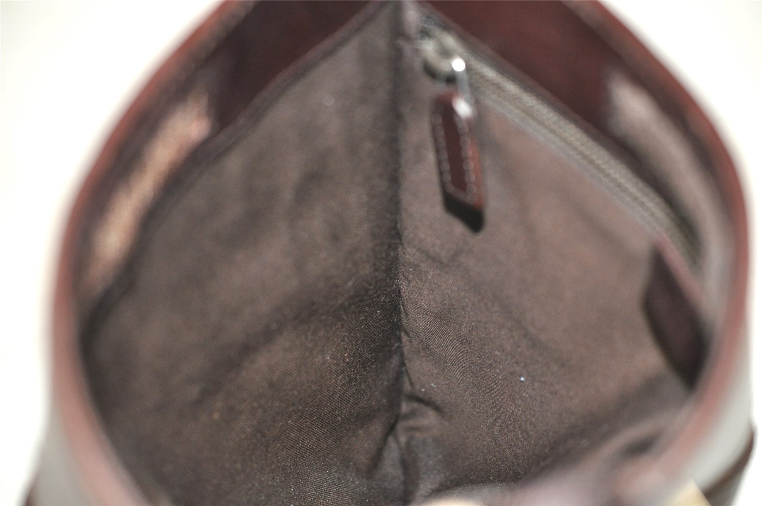 Authentic GUCCI Guccissima GG Leather Shoulder Cross Body Bag 27639 Brown 3968J