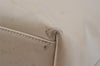Authentic GUCCI Vintage Shoulder Tote Bag Enamel Beige Junk 3969J
