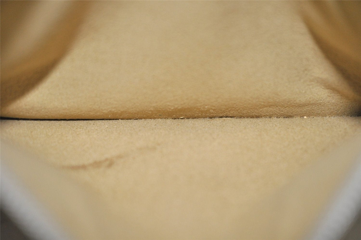 Authentic GUCCI Vintage Shoulder Tote Bag Enamel Beige Junk 3969J