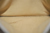 Authentic GUCCI Vintage Shoulder Tote Bag Enamel Beige Junk 3969J