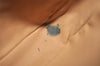 Authentic GUCCI Vintage Clutch Hand Bag Purse GG PVC Leather Brown 3969K