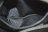 Authentic COACH Signature Shoulder Hand Bag Canvas Leather 6371 Black 3972I