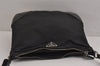 Authentic PRADA Nylon Tessuto Leather Shoulder Cross Body Bag Black Junk 3972J