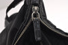 Authentic PRADA Nylon Tessuto Leather Shoulder Cross Body Bag Black Junk 3972J