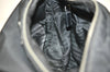 Authentic PRADA Nylon Tessuto Leather Shoulder Cross Body Bag Black Junk 3972J
