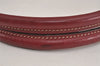 Authentic PRADA Vintage Nylon Tessuto Leather Shoulder Hand Bag Red 3974J