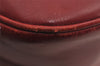 Authentic PRADA Vintage Nylon Tessuto Leather Shoulder Hand Bag Red 3974J