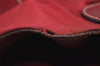 Authentic PRADA Vintage Nylon Tessuto Leather Shoulder Hand Bag Red 3974J