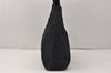 Authentic PRADA Nylon Tessuto Leather Shoulder Bag Purse Black 3974K