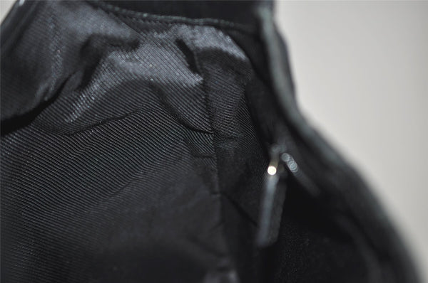 Authentic GUCCI Kandinsky Shoulder Bag GG Canvas Leather 0014075 Black 3976J