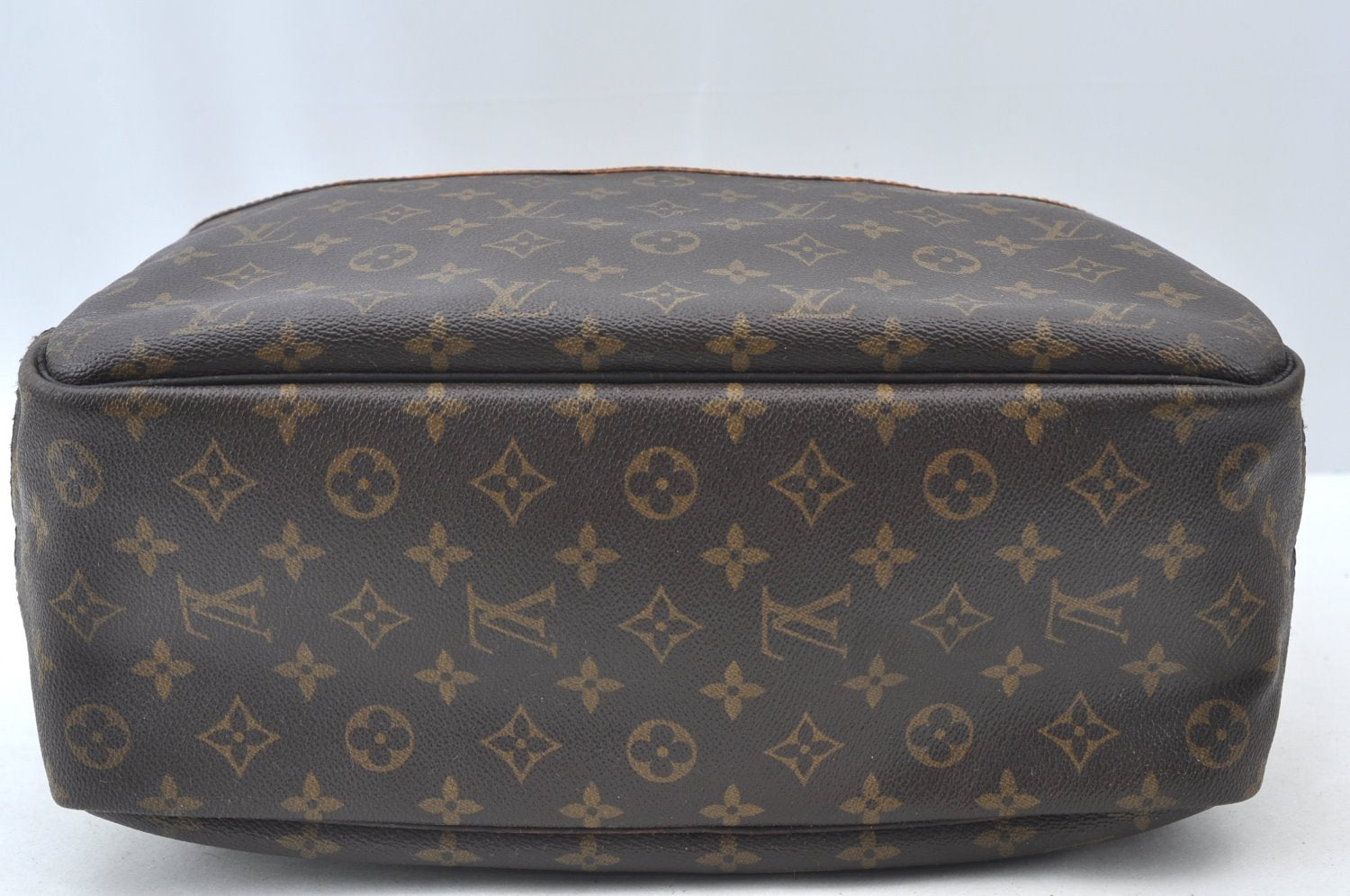 Authentic Louis Vuitton Monogram Deauville Hand Bag M47270 LV Junk 3978G