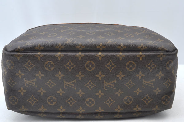 Authentic Louis Vuitton Monogram Deauville Hand Bag M47270 LV Junk 3978G