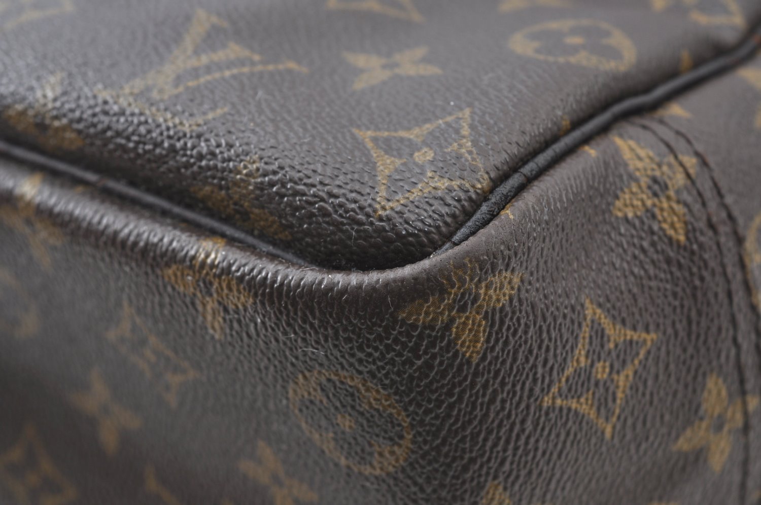 Authentic Louis Vuitton Monogram Deauville Hand Bag M47270 LV Junk 3978G