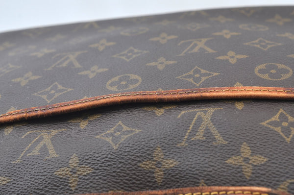 Authentic Louis Vuitton Monogram Deauville Hand Bag M47270 LV Junk 3978G