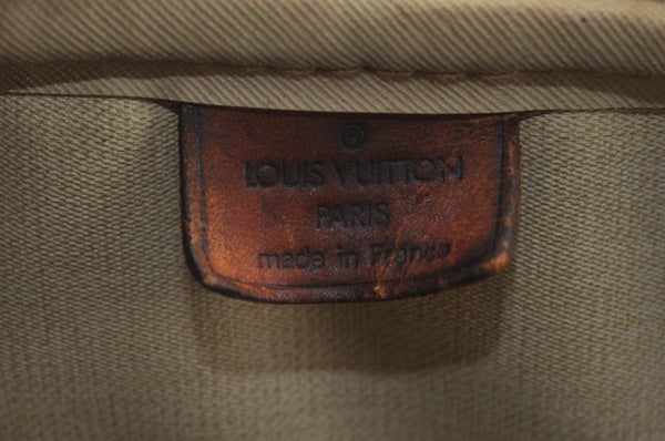 Authentic Louis Vuitton Monogram Deauville Hand Bag M47270 LV Junk 3978G