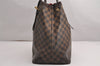 Authentic Louis Vuitton Damier Hampstead GM Shoulder Tote Bag N51203 LV 3978J