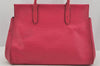 Authentic Louis Vuitton Epi Marly MM 2Way Hand Bag Pink M41282 LV 3979J