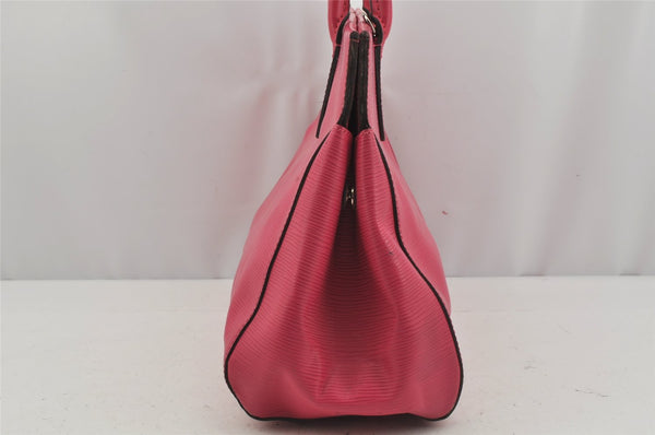 Authentic Louis Vuitton Epi Marly MM 2Way Hand Bag Pink M41282 LV 3979J