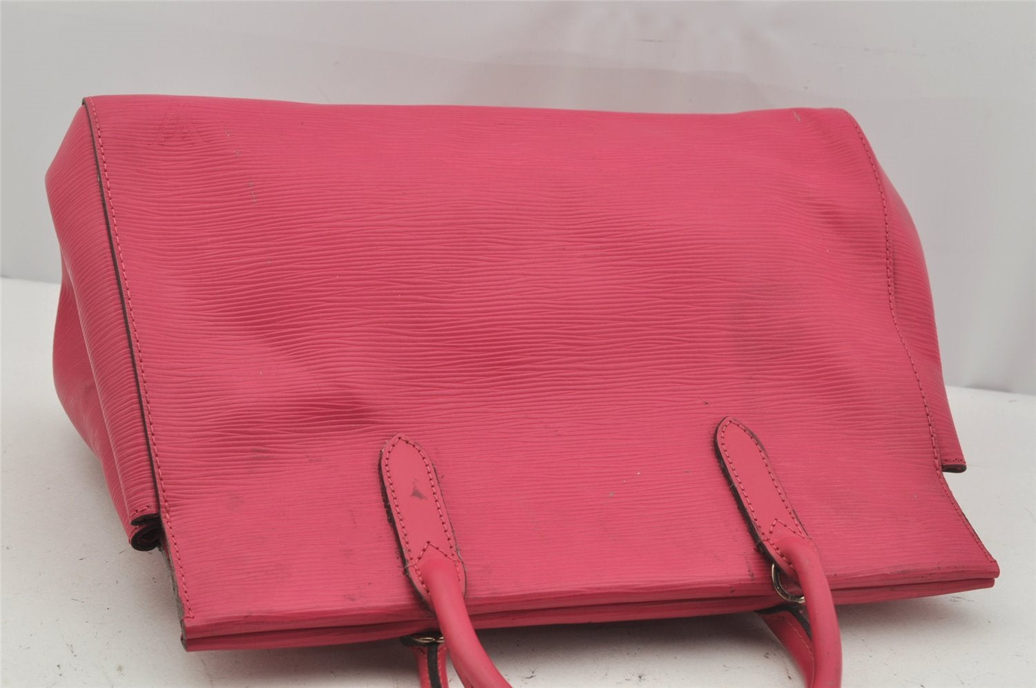 Authentic Louis Vuitton Epi Marly MM 2Way Hand Bag Pink M41282 LV 3979J