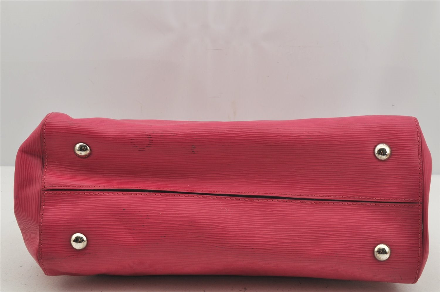 Authentic Louis Vuitton Epi Marly MM 2Way Hand Bag Pink M41282 LV 3979J