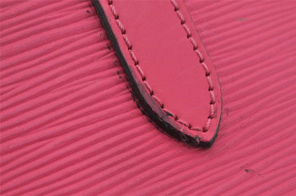 Authentic Louis Vuitton Epi Marly MM 2Way Hand Bag Pink M41282 LV 3979J