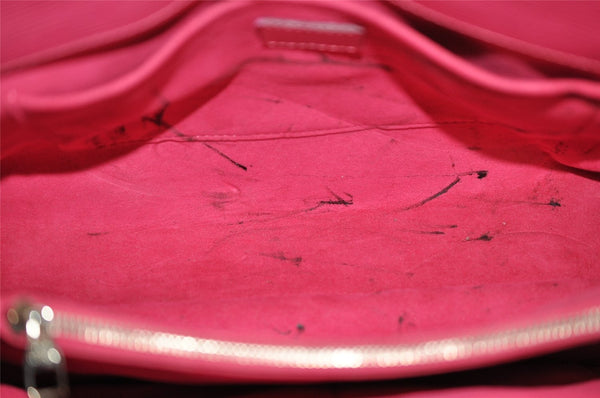 Authentic Louis Vuitton Epi Marly MM 2Way Hand Bag Pink M41282 LV 3979J