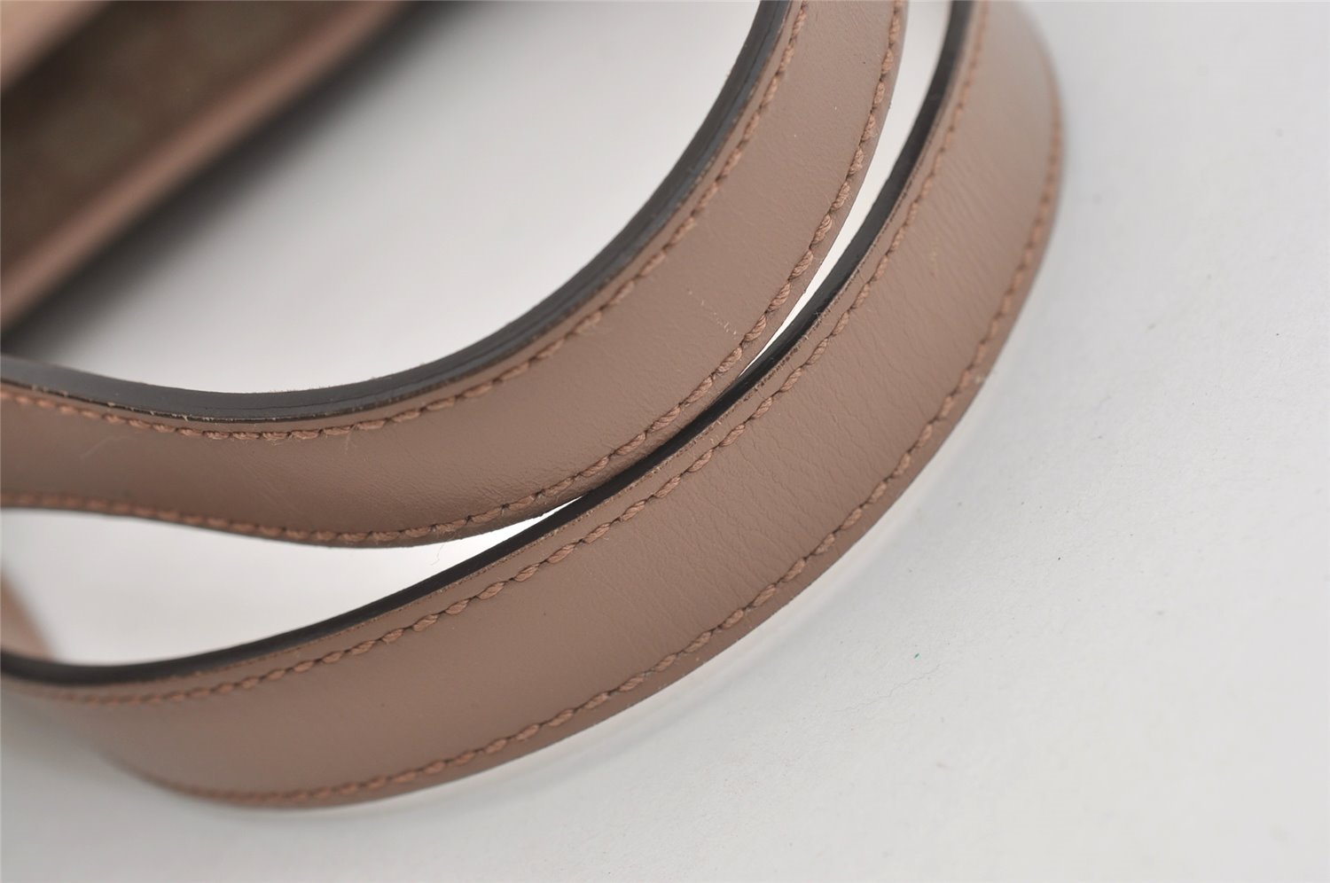 Authentic GUCCI Vintage Shoulder Tote Bag GG PVC Leather 211137 Beige 3980J