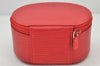 Authentic Louis Vuitton Epi Ecrin Bijoux 12 Jewelry Case Red M48207 LV 3980K