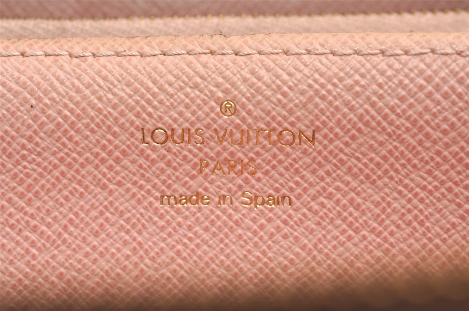 Authentic Louis Vuitton Monogram Zippy Wallet Long Purse Pink M41894 LV 3982J