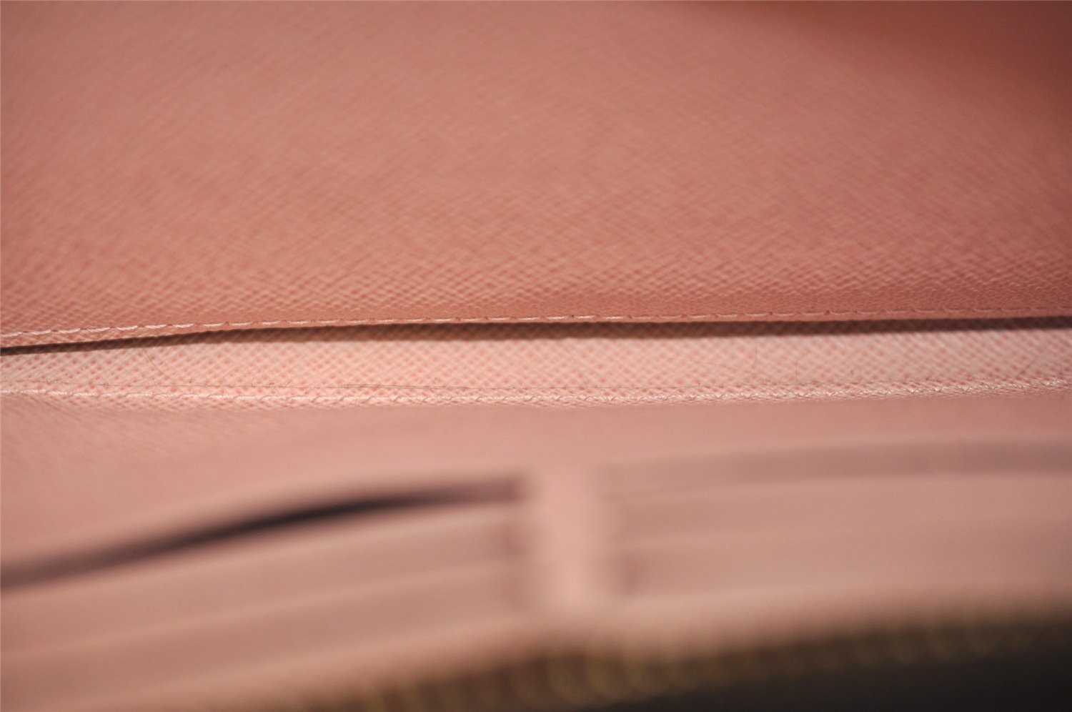 Authentic Louis Vuitton Monogram Zippy Wallet Long Purse Pink M41894 LV 3982J