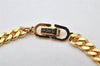 Authentic Christian Dior Chain Bracelet Rhinestone Gold Tone CD 3982K