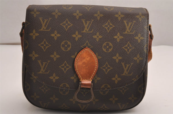 Authentic Louis Vuitton Monogram Saint Cloud GM M51242 Shoulder Cross Bag 3984J