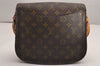 Authentic Louis Vuitton Monogram Saint Cloud GM M51242 Shoulder Cross Bag 3984J
