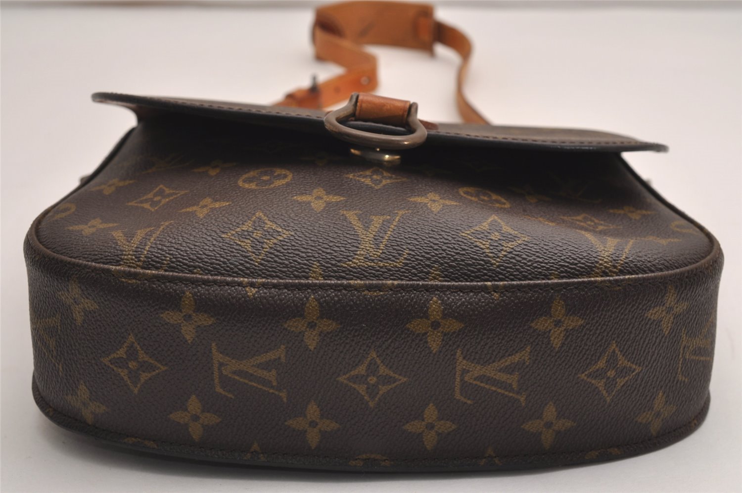 Authentic Louis Vuitton Monogram Saint Cloud GM M51242 Shoulder Cross Bag 3984J