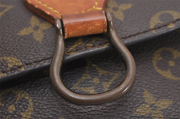 Authentic Louis Vuitton Monogram Saint Cloud GM M51242 Shoulder Cross Bag 3984J