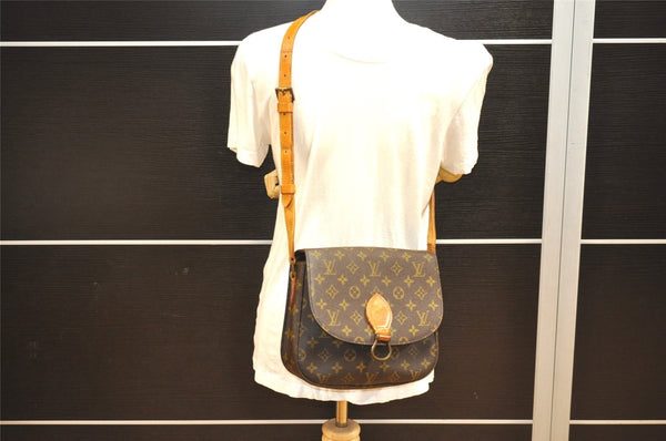 Authentic Louis Vuitton Monogram Saint Cloud GM M51242 Shoulder Cross Bag 3984J