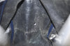 Authentic Christian Dior Trotter Hand Boston Bag Canvas Leather Blue 3984K