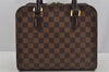 Authentic Louis Vuitton Vintage Damier Triana Hand Bag Purse N51155 LV 3985J